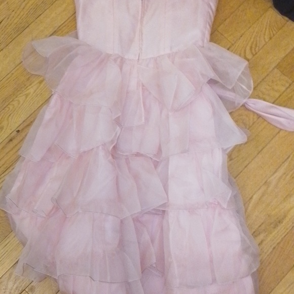 Vintage pink dress - Picture 6 of 9